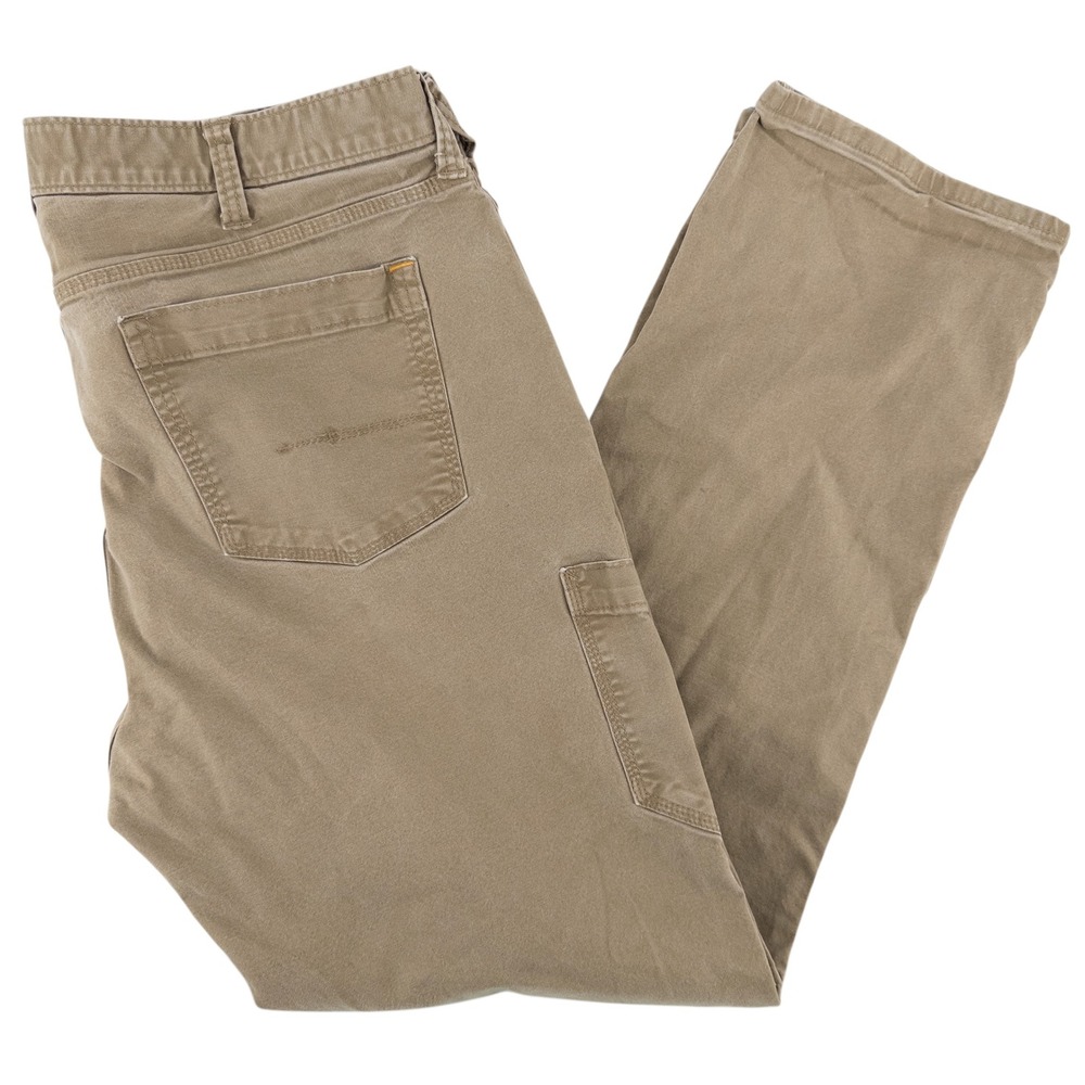 Ariat Mens 40x32 Rebar M4 Relaxed Fit Pants Field Khaki Workwear Utility Canvas